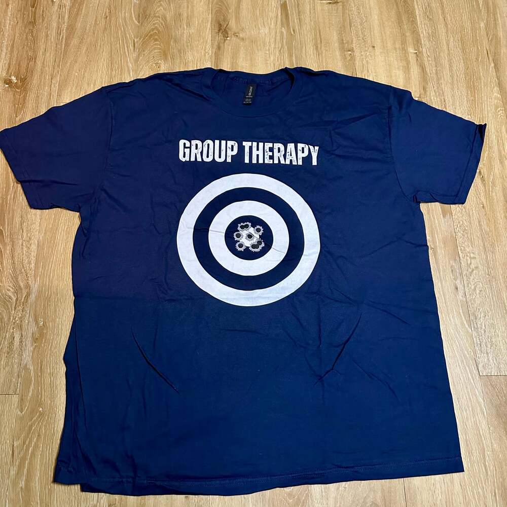 GROUP THERAPY - Funny Gun Target Shooting - Gun Rights T Shirt